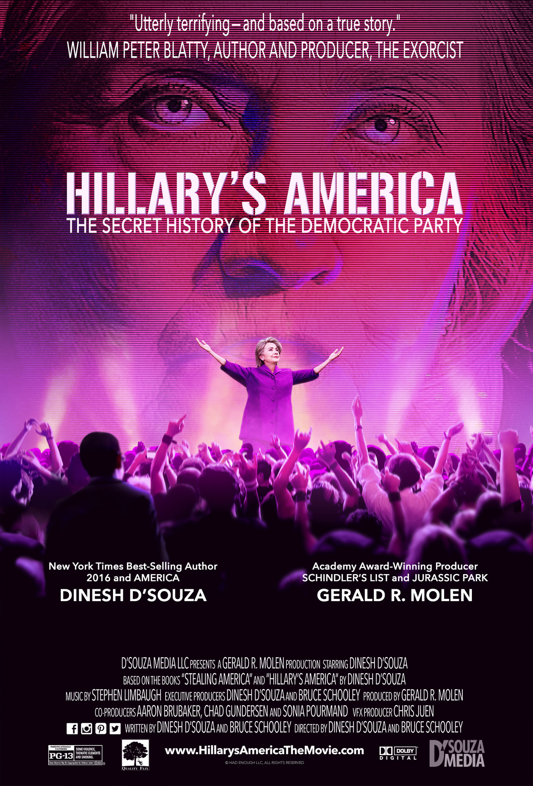 Америка Хиллари: Тайная история Демократической партии, постер № 2