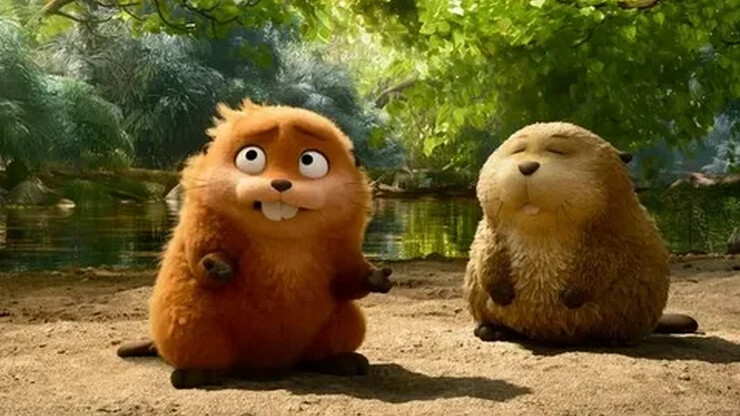 Бобриха устраивает восстание животных в трейлере мультфильма «Прыгуны»