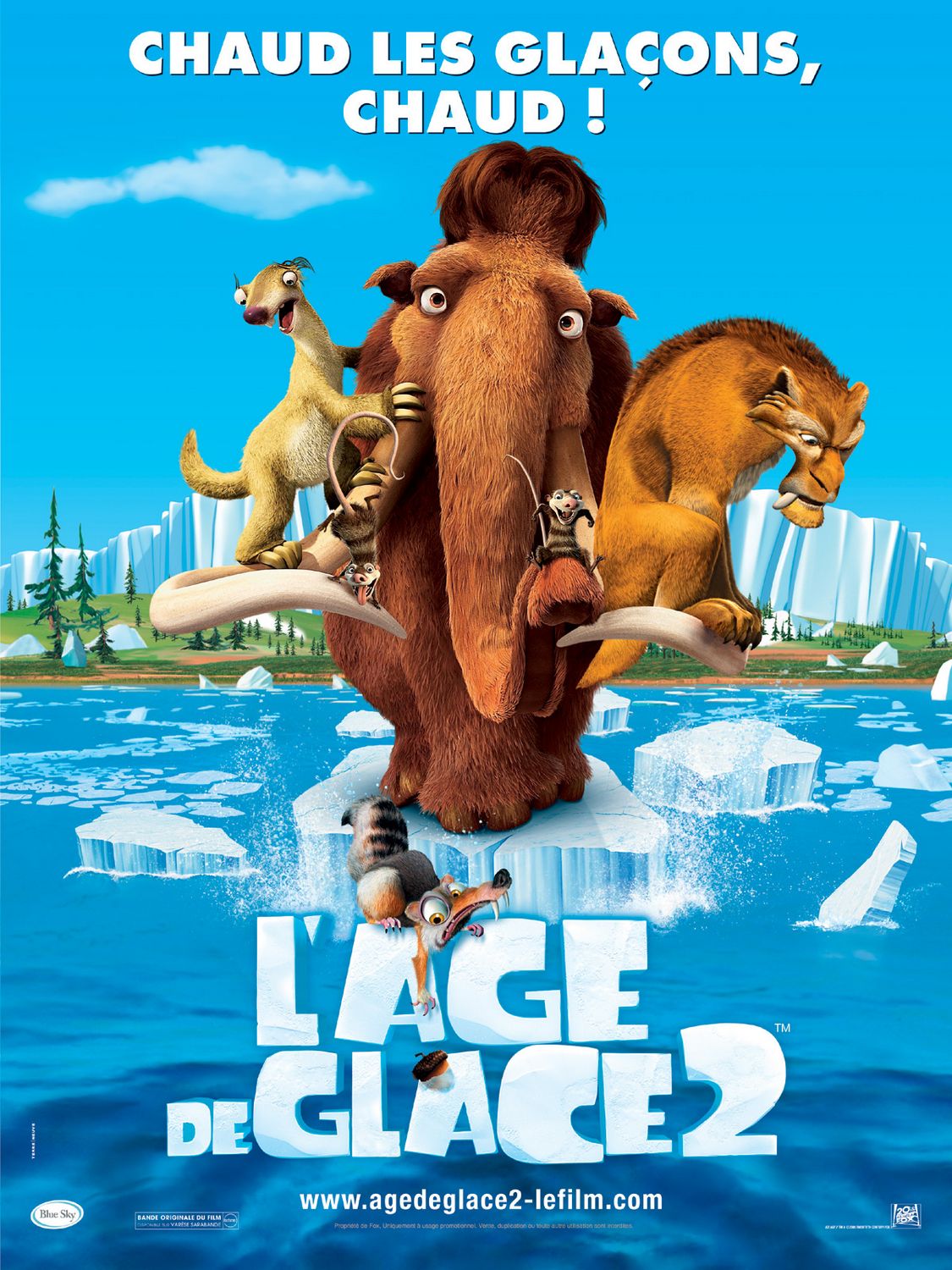 Ледниковый период — 2: Глобальное потепление, постер № 8