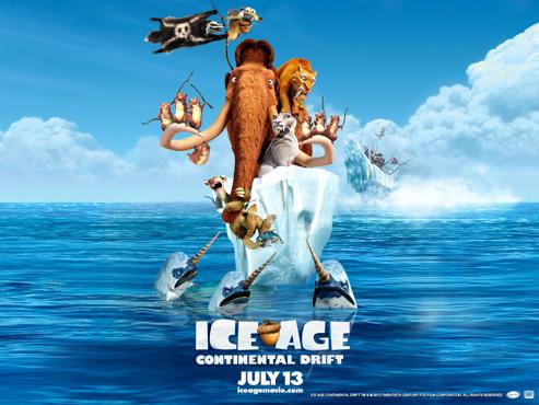 Ледниковый период — 4: Континентальный дрейф, постер № 16