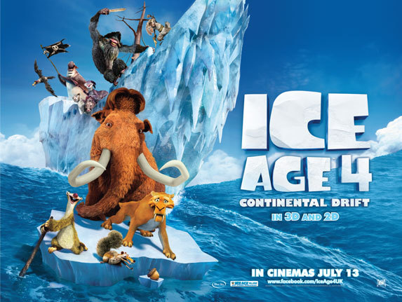 Ледниковый период — 4: Континентальный дрейф, постер № 17