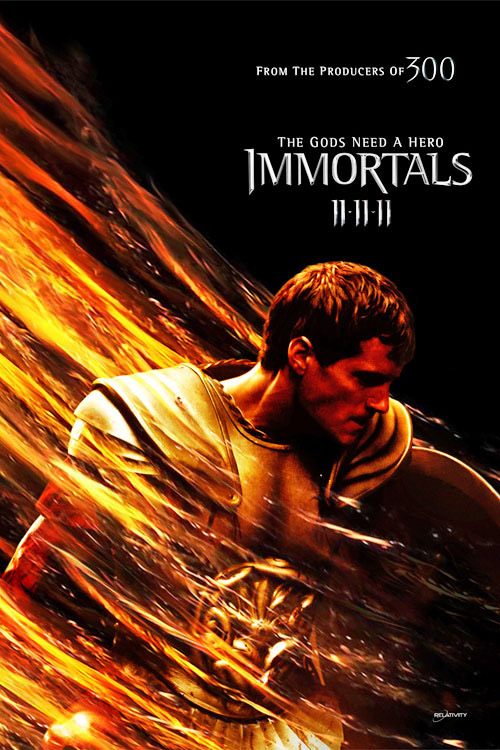 Война богов: Бессмертные 3D, постер № 1
