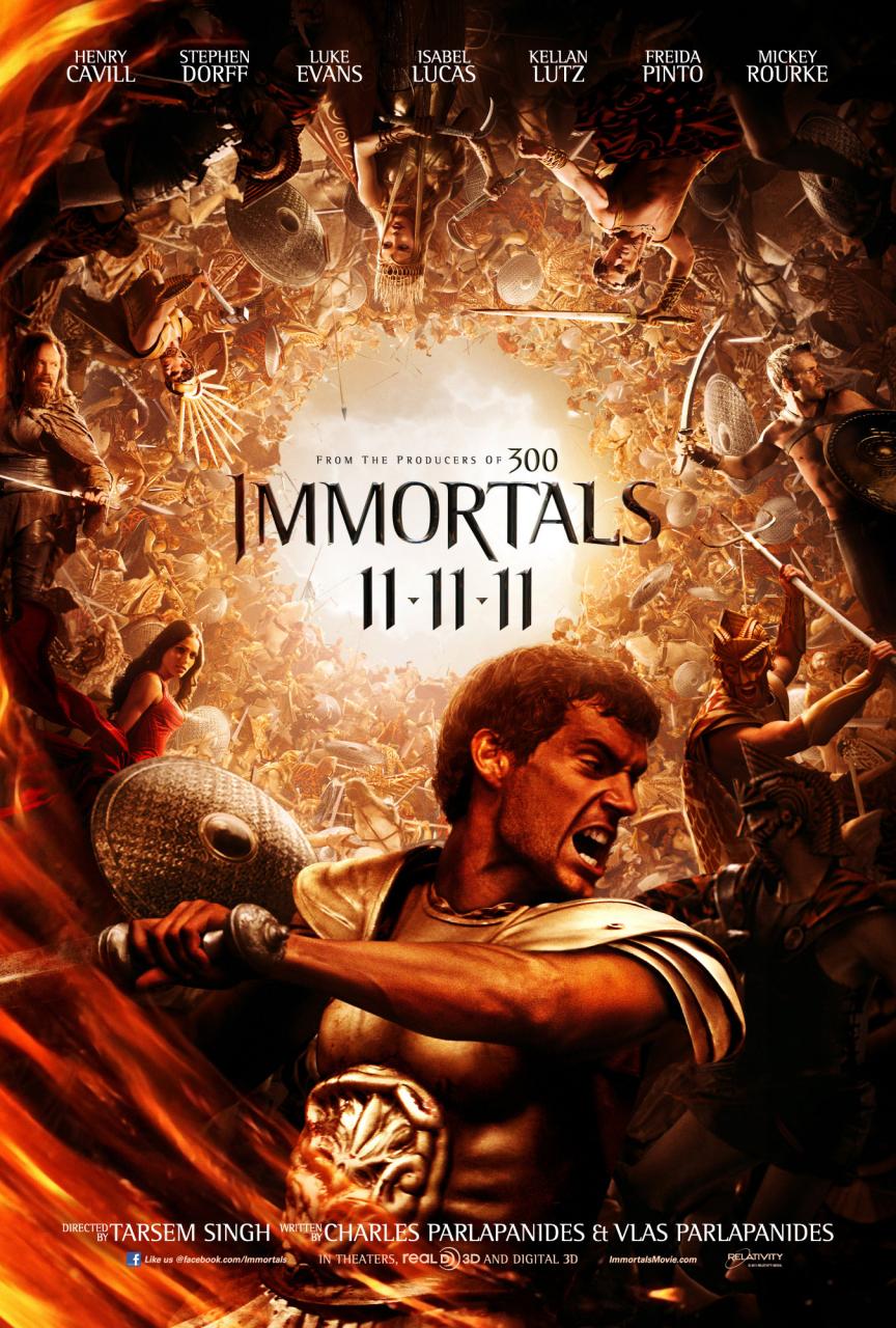 Война богов: Бессмертные 3D, постер № 10