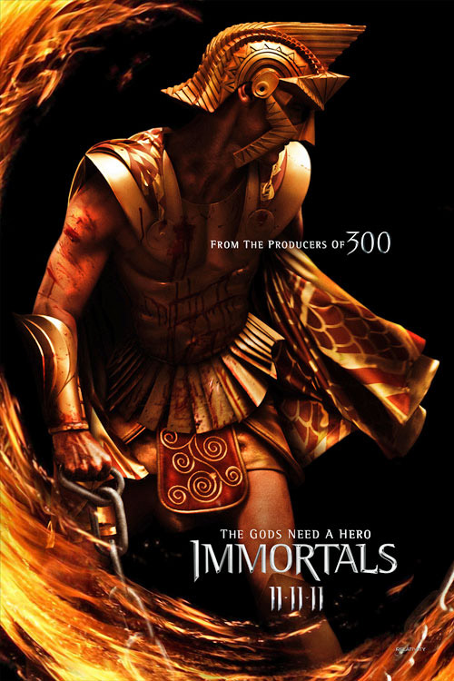 Война богов: Бессмертные 3D, постер № 2