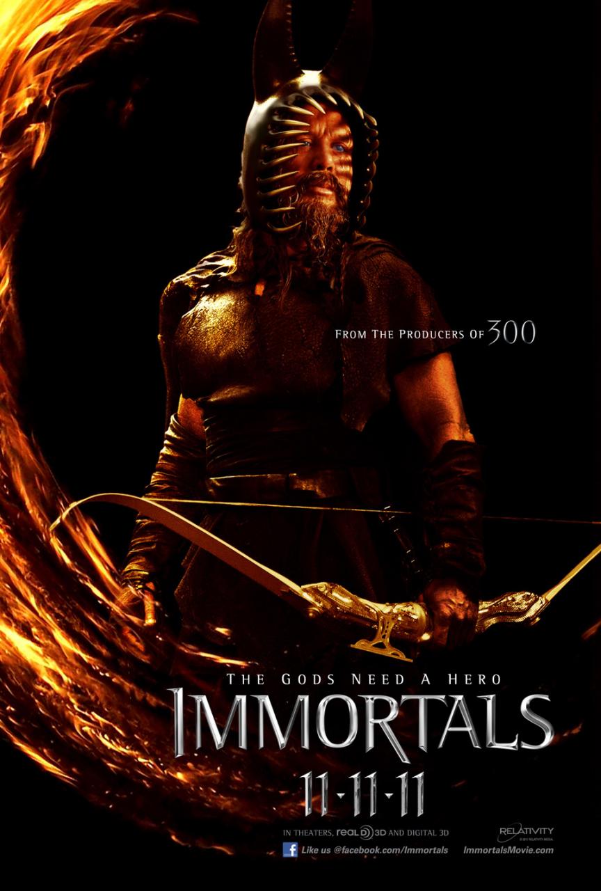 Война богов: Бессмертные 3D, постер № 9