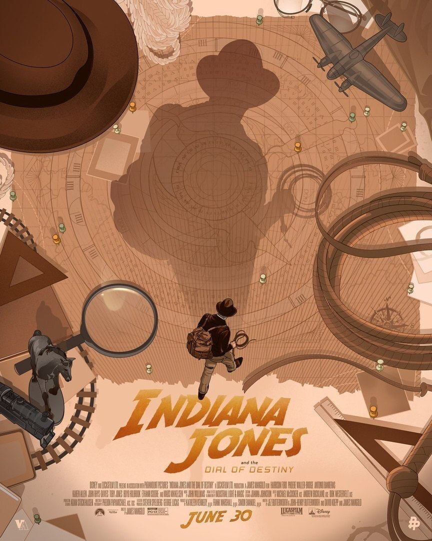 Индиана Джонс и колесо судьбы, постер № 17
