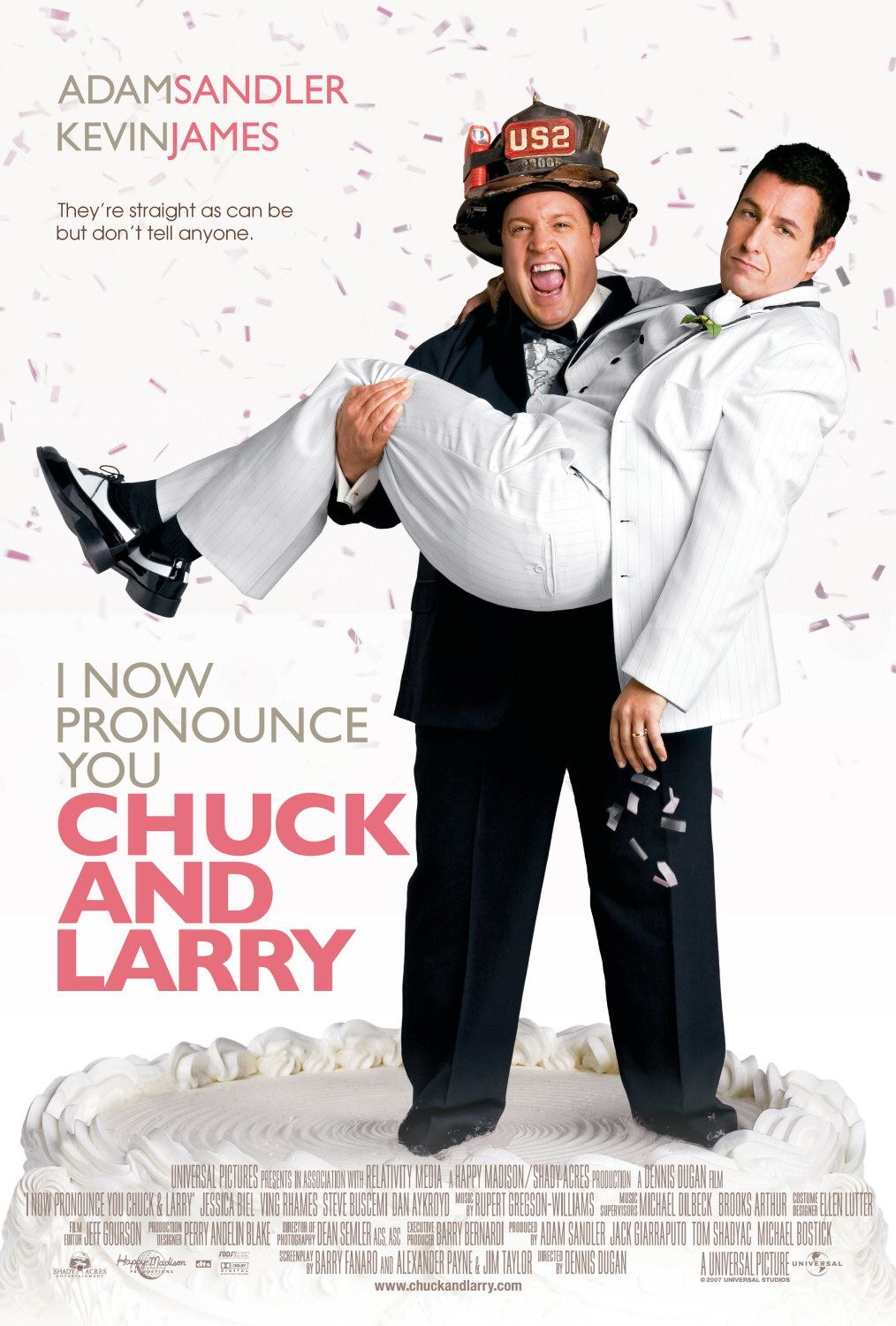 Чак и Ларри: Пожарная свадьба, постер № 3