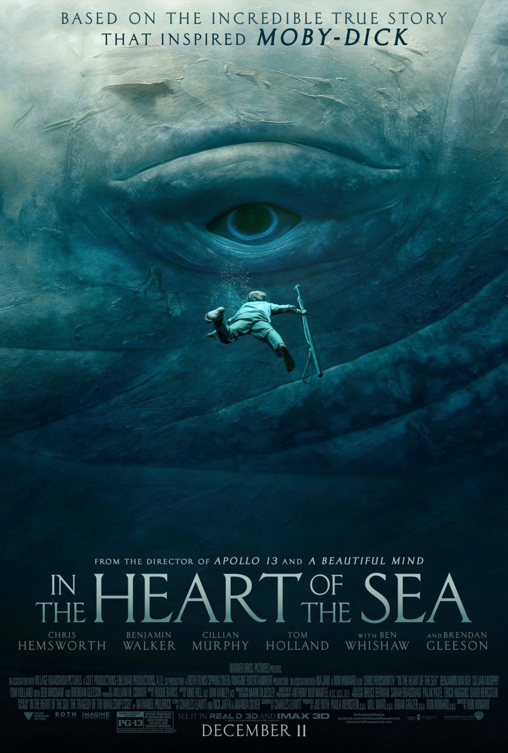 В сердце моря, постер № 5