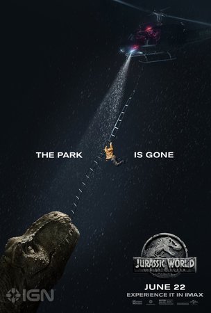 Постеры фильма «Мир Юрского периода 2»