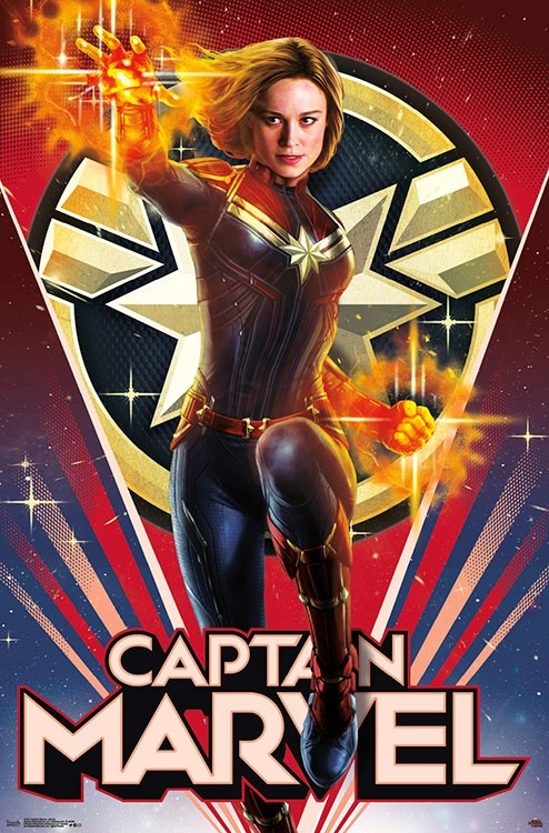 Капитан Марвел, постер № 11