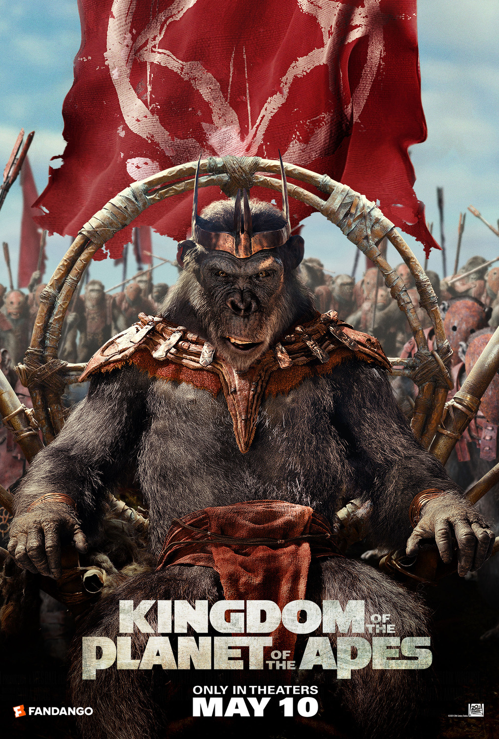 Планета обезьян: Новое царство, постер № 6