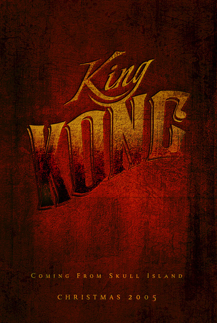 Кинг Конг, постер № 1