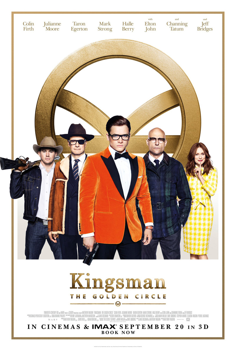 Kingsman: Золотое кольцо, постер № 23