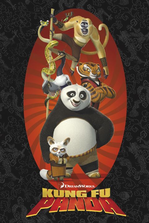 Кунг-фу Панда, постер № 10
