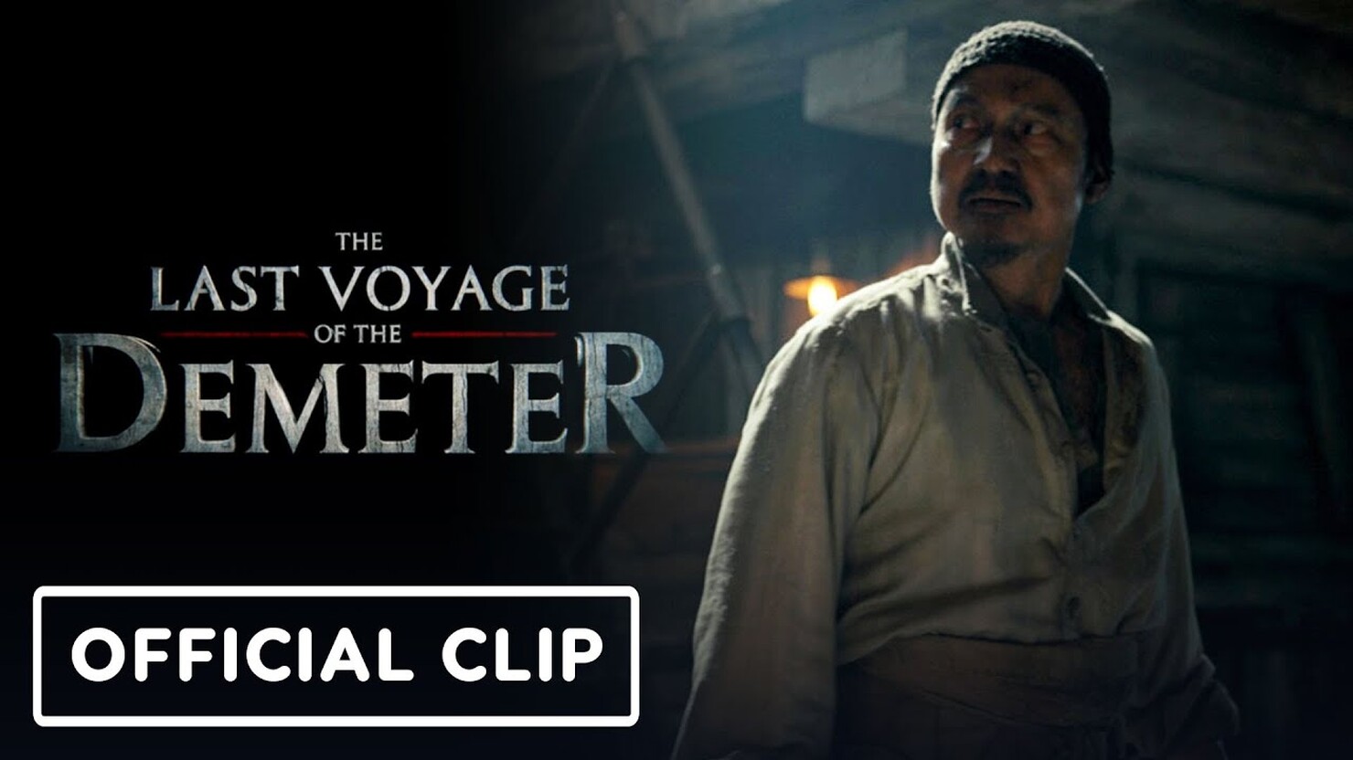 Пассажиры паникуют в отрывке ужастика «Последнее путешествие „Деметры“»