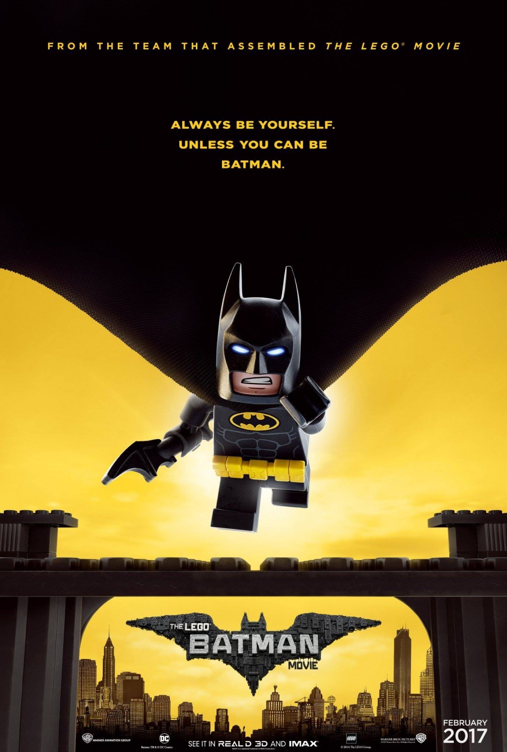 Лего Фильм: Бэтмен, постер № 3