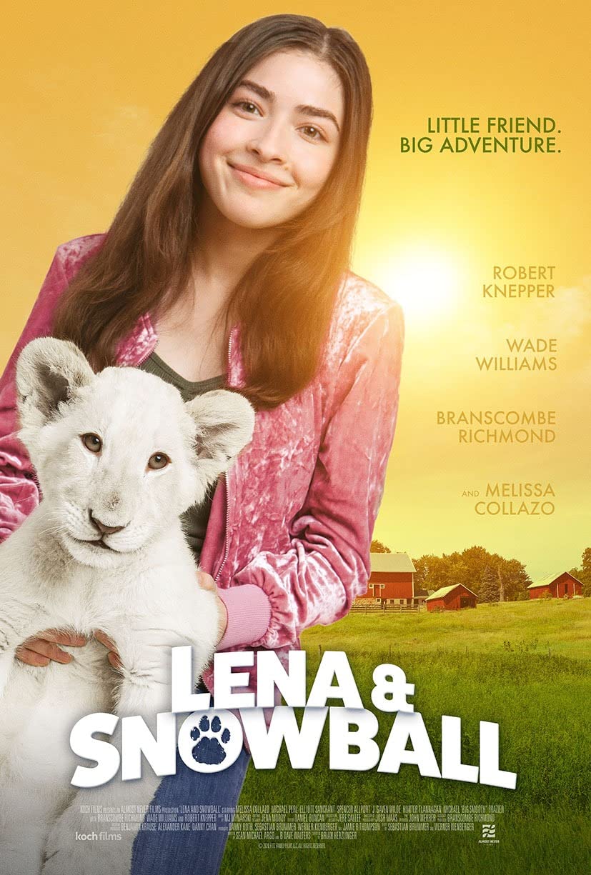 Лена и львёнок, постер № 1