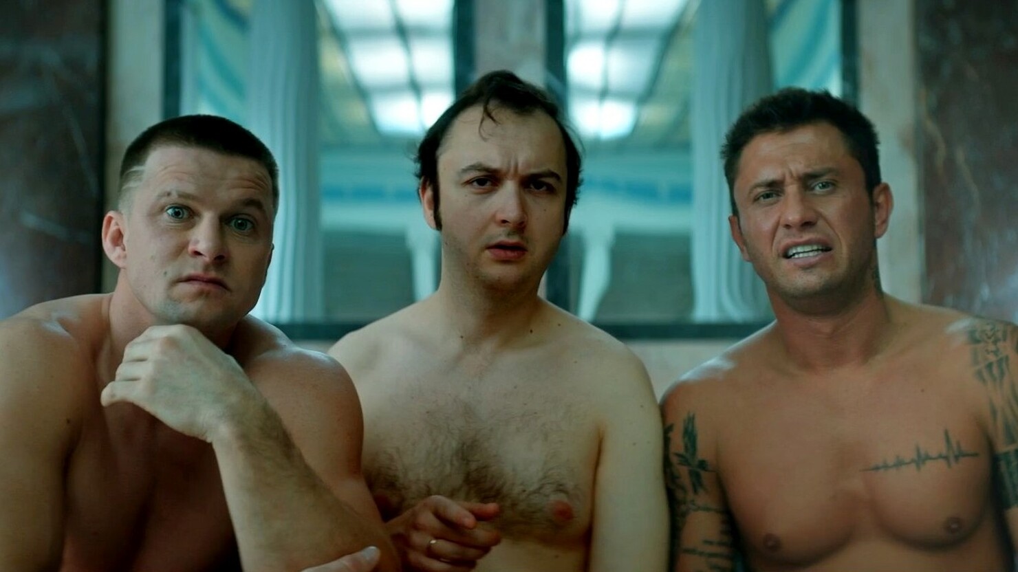 Прилучный и Курцын консультируют несчастных мужиков в трейлере комедии "Любовники"