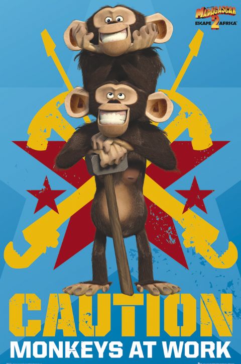 Мадагаскар-2, постер № 13
