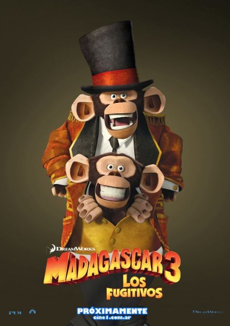 Мадагаскар-3, постер № 12
