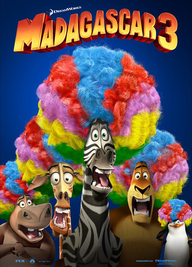 Мадагаскар-3, постер № 4