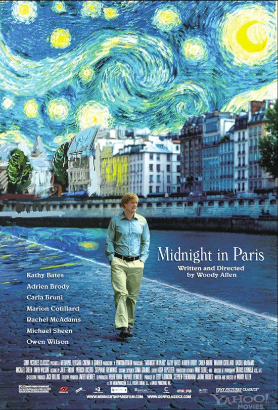 Полночь в Париже, постер № 1