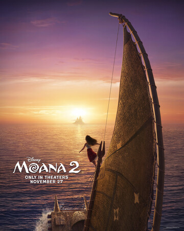 Постеры фильма «Моана 2»