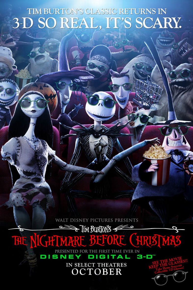 Кошмар перед Рождеством, постер № 5