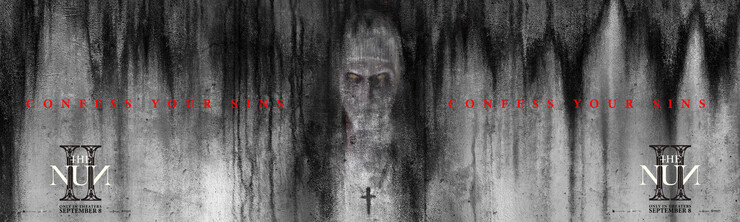 Постеры фильма «Проклятие монахини 2»