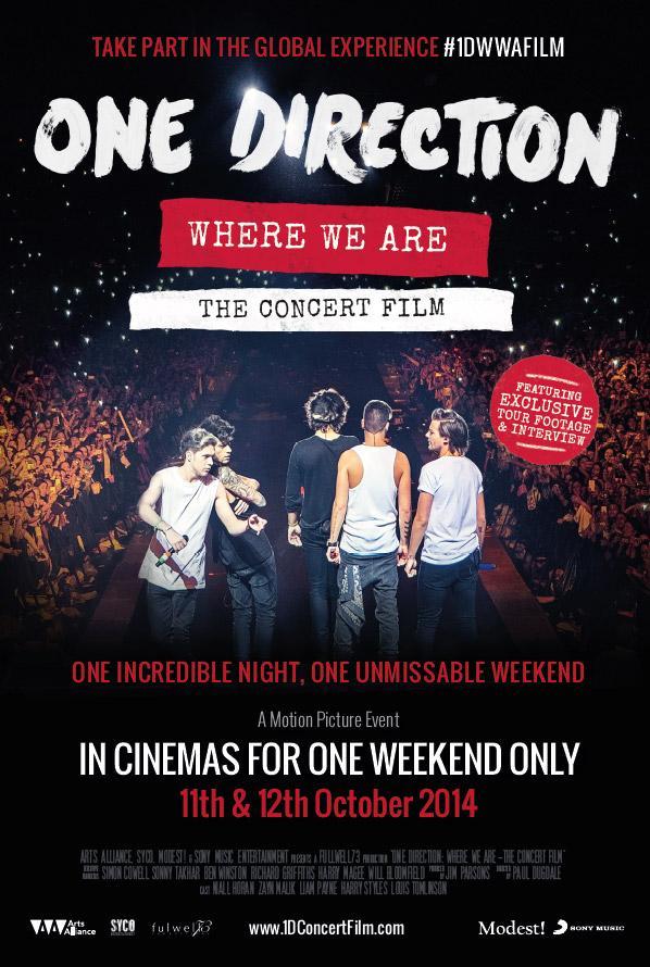 One Direction: Where We Are, постер № 1