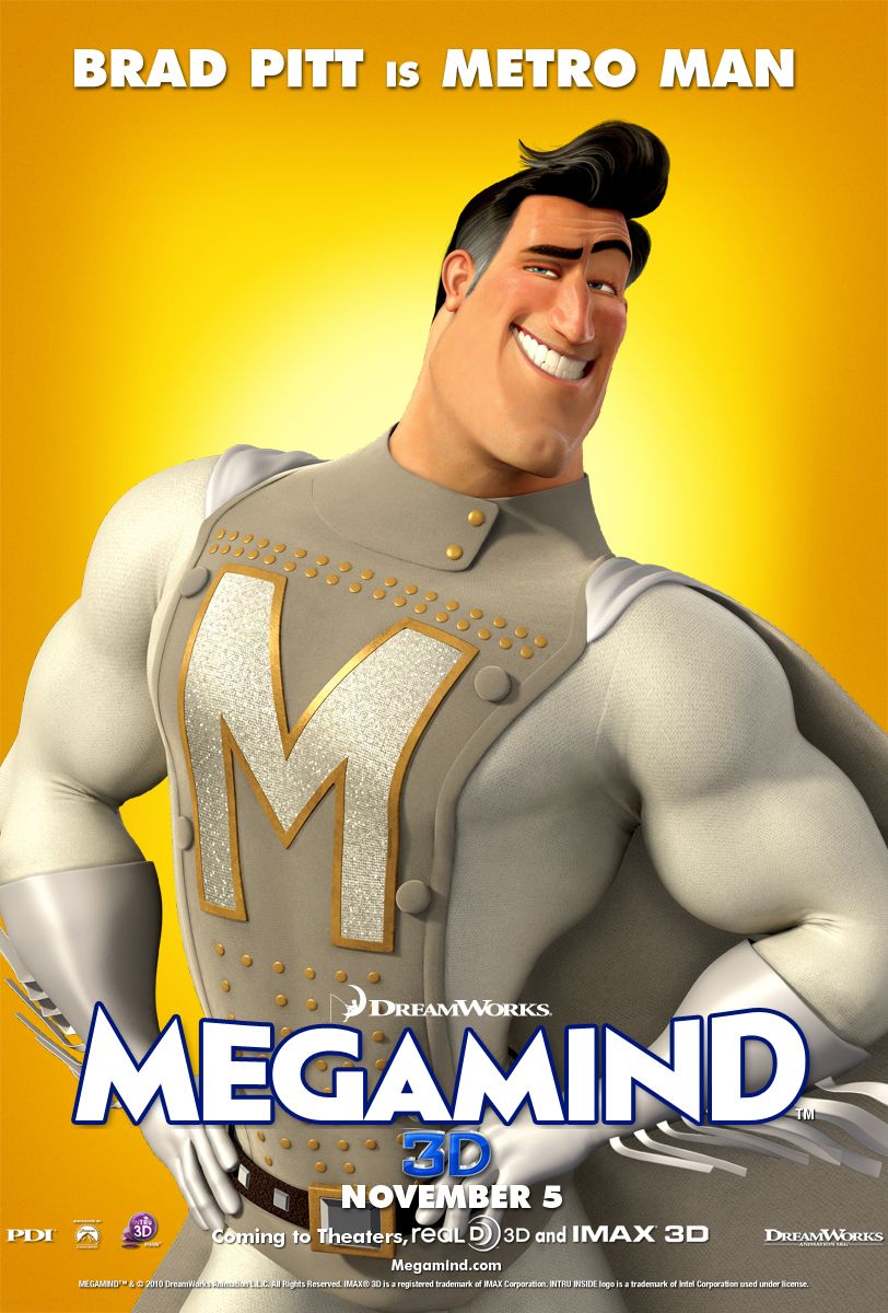 Фильм "Мегамозг" / Megamind (2010) - трейлеры, дата выхода.
