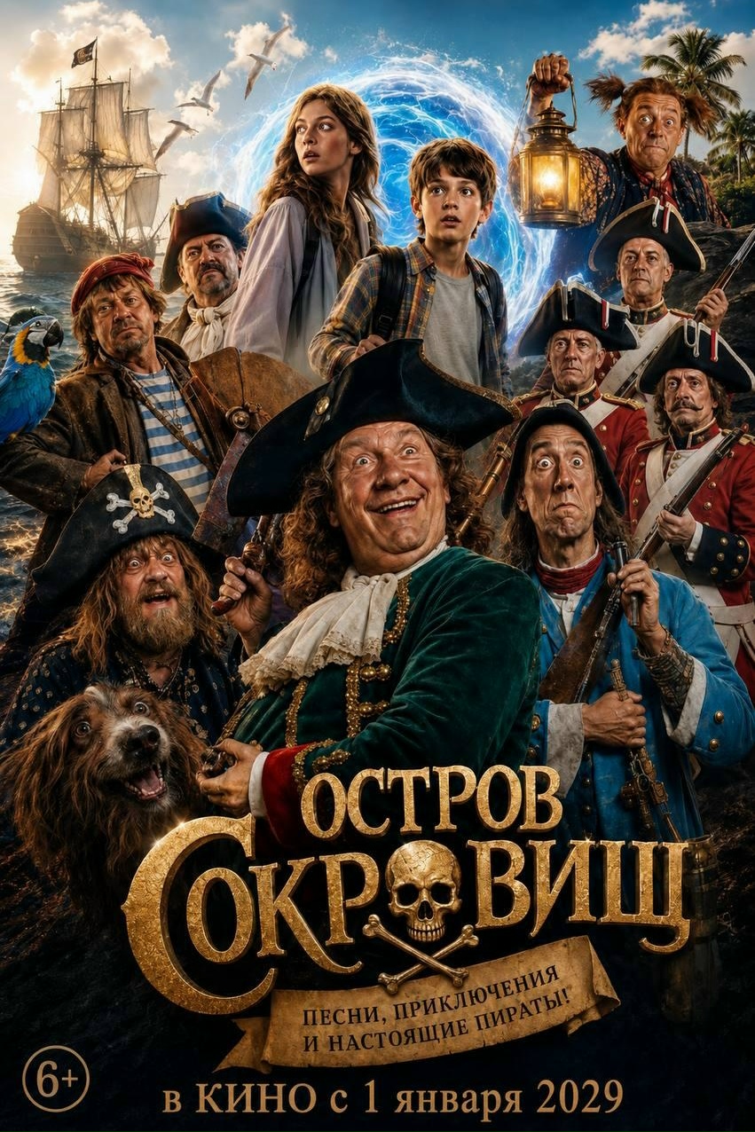 Остров сокровищ, постер № 1