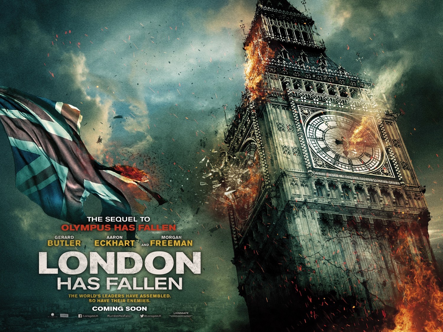 Падение Лондона, постер № 3