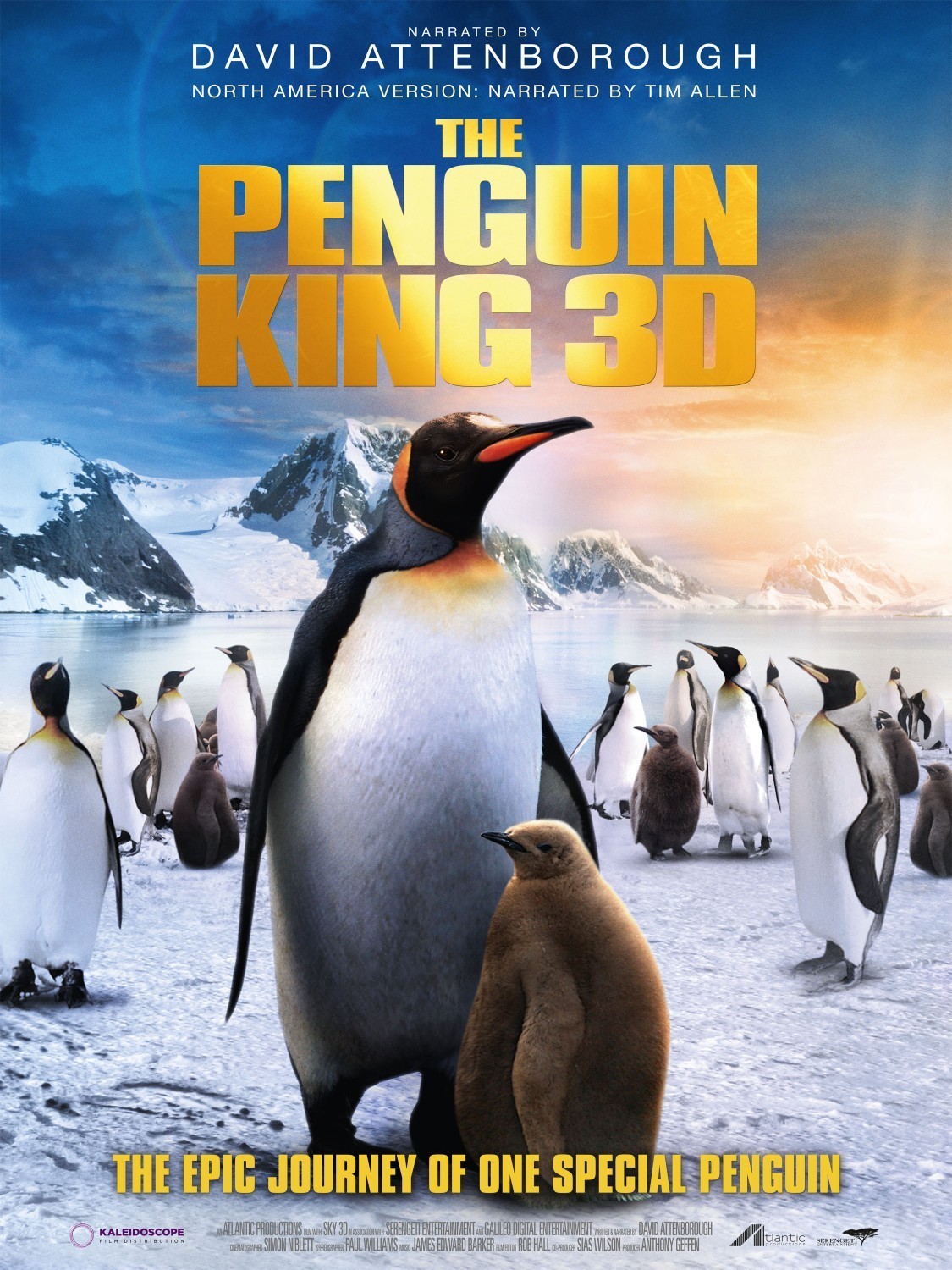 Король пингвинов в 3D, постер № 1
