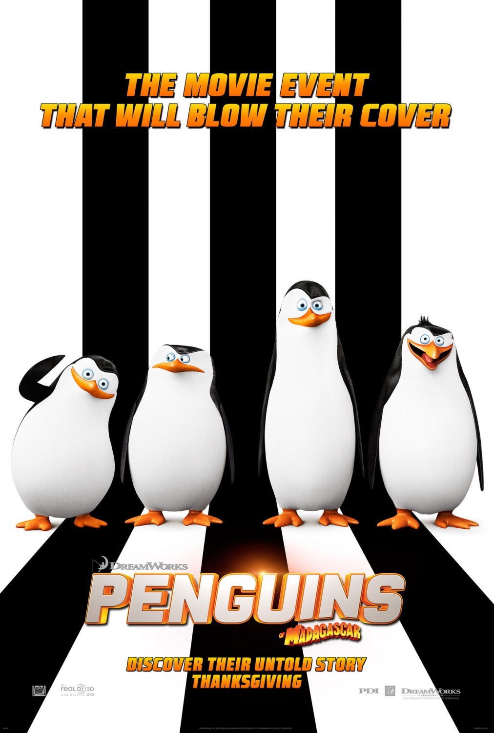 Пингвины Мадагаскара, постер № 1