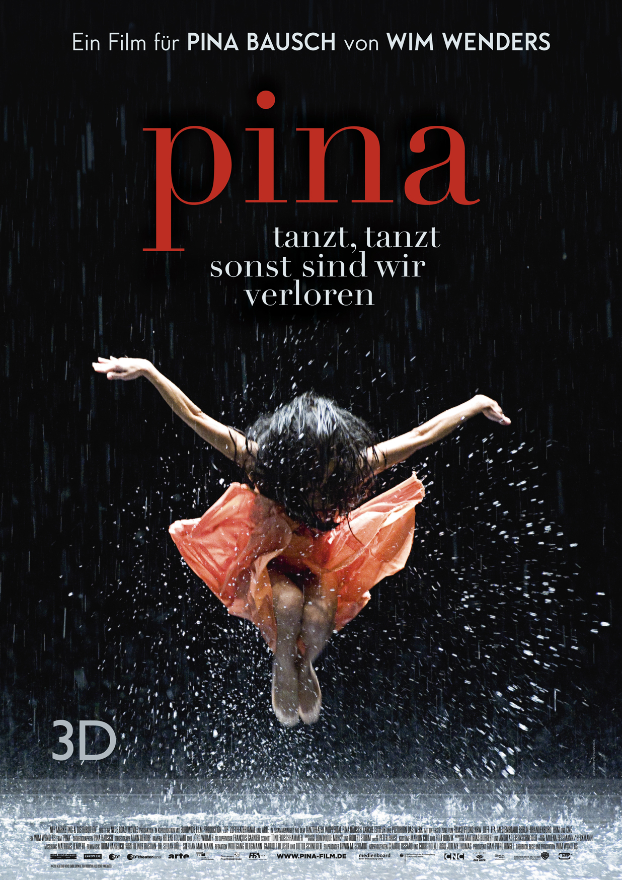 Пина: Танец страсти в 3D, постер № 1