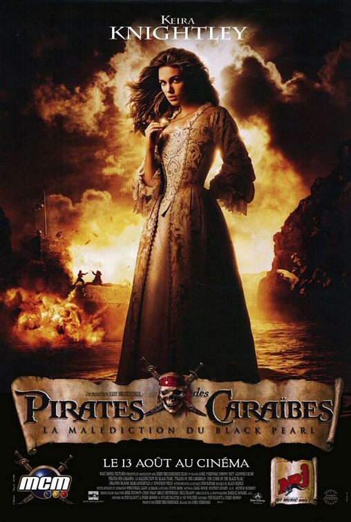Пираты Карибского моря: Проклятие „Чёрной жемчужины“, постер № 11