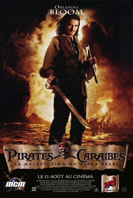 Пираты Карибского моря: Проклятие „Чёрной жемчужины“, постер № 12