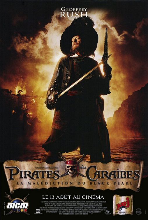 Пираты Карибского моря: Проклятие „Чёрной жемчужины“, постер № 13