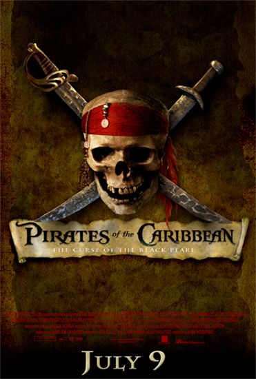 Пираты Карибского моря: Проклятие „Чёрной жемчужины“, постер № 2