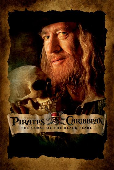 Пираты Карибского моря: Проклятие „Чёрной жемчужины“, постер № 5