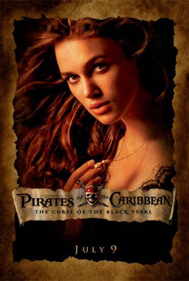 Пираты Карибского моря: Проклятие „Чёрной жемчужины“, постер № 7