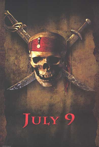 Пираты Карибского моря: Проклятие „Чёрной жемчужины“, постер № 8