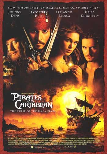 Пираты Карибского моря: Проклятие „Чёрной жемчужины“, постер № 9