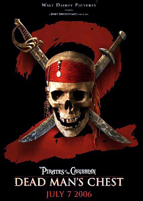 Пираты Карибского моря: Сундук мертвеца, постер № 1