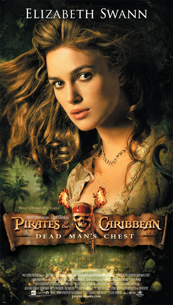 Пираты Карибского моря: Сундук мертвеца, постер № 10