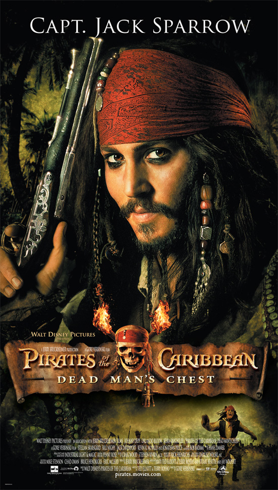 Пираты Карибского моря: Сундук мертвеца, постер № 7
