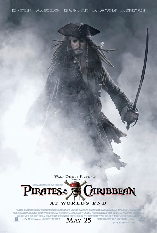 Пираты Карибского моря: На краю света, постер № 9