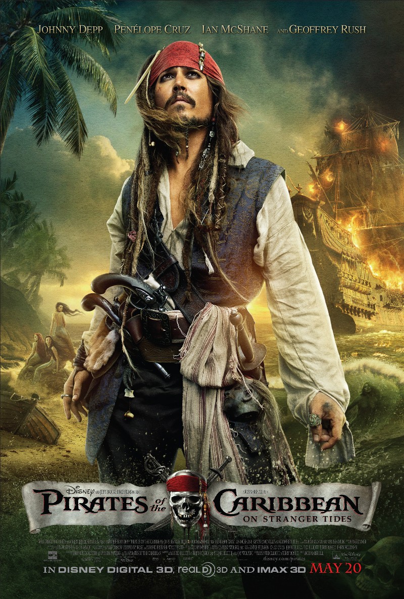 Пираты Карибского моря: На странных берегах, постер № 6