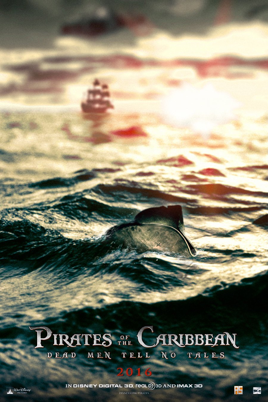 Пираты Карибского моря: Мертвецы не рассказывают сказки, постер № 1